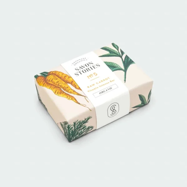 Savon N°5 Bio & Naturel Le Nourrissant Carotte Fraîche