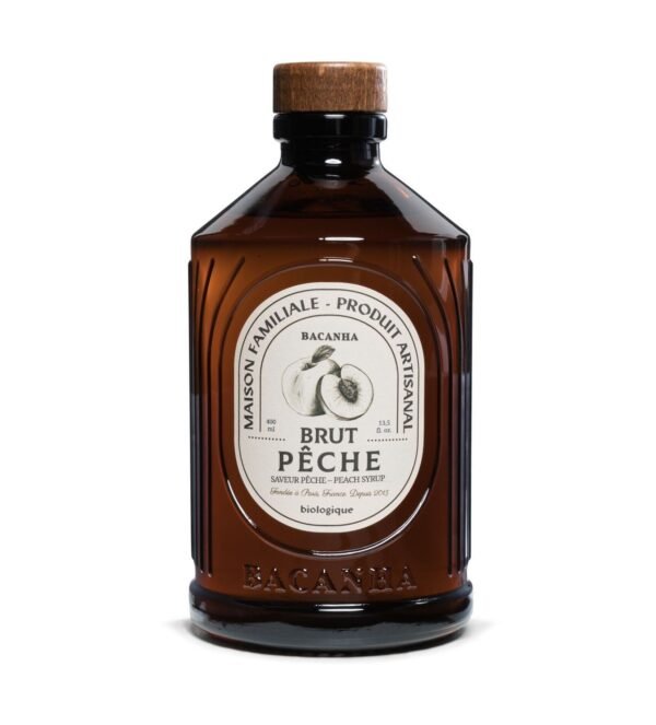 Sirop bio de Pêche