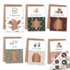 Kit de cartes de vœux à gratter