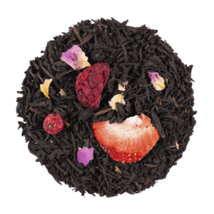 Thé noir fraise - groseille