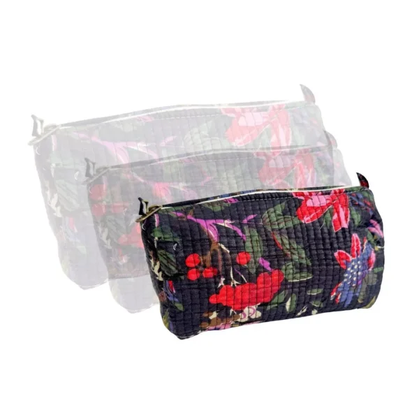 Trousse de toilette Noir Tropical S