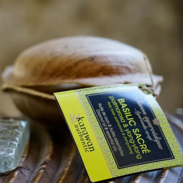 Savon solide ayurvédique Basilic sacré